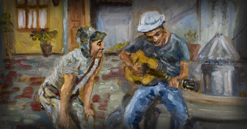 Muestra plástica “Pintando a Chespirito” (Barril del Fan)