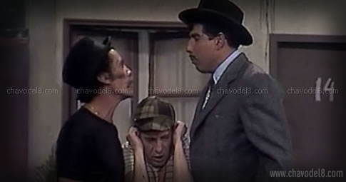 Diálogo: Pelea del Profesor Jirafales y don Ramón