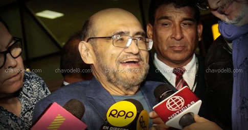 Edgar Vivar ya está en Perú