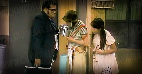 Episodio del Chavo: Don Ramón es lechero